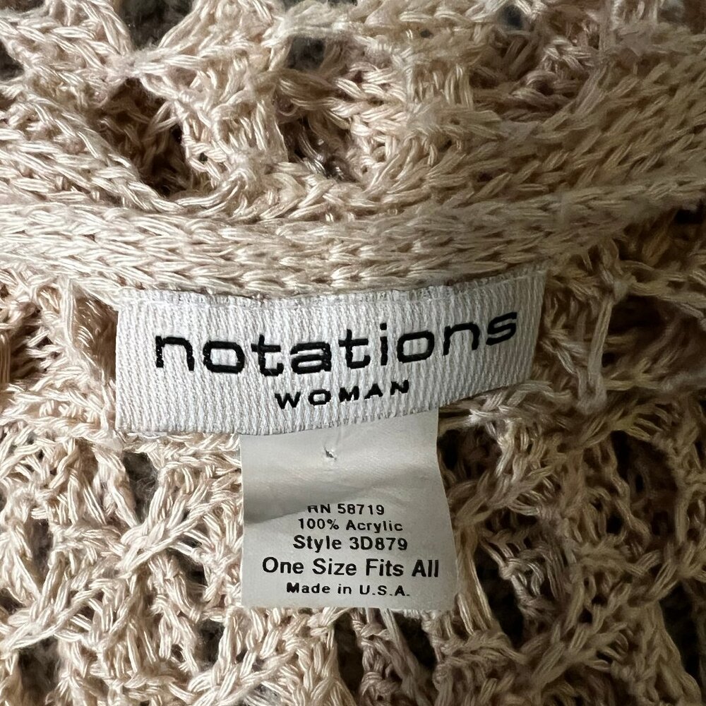 Notations Poncho - Picture 4 of 4
